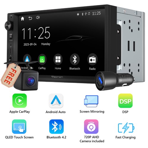 Iso din autoradio radio - 7",