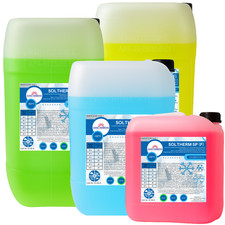 Solarflüssigkeit Flach u. Röhrenkollektor Fertiggemisch u. Konzentrat HT