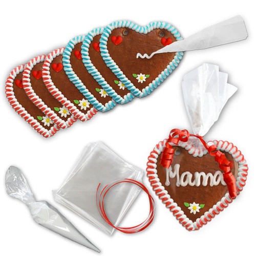 10x lebkuchenherz selber - 10x,