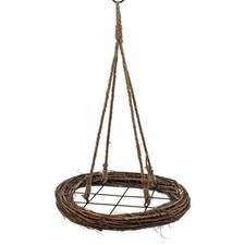 Holz Hänge Kranz 38cm mit