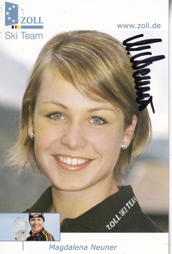 Autogramm magdalena neuner - autogramm,