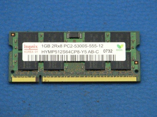 1gb ram 2rx16 pc2 5300s - 1gb, pc2-5300s-555-12