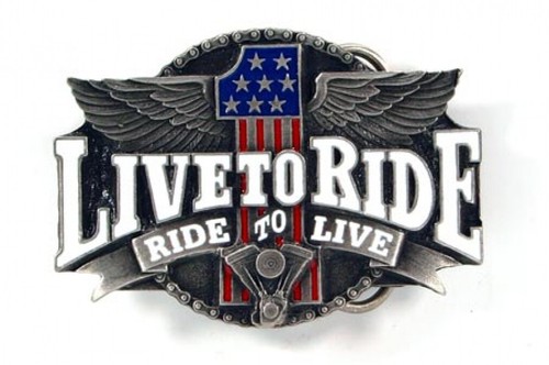 Biker buckle live ride - live,