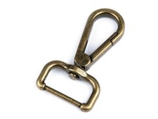 15)  1 Stück Karabiner Metall