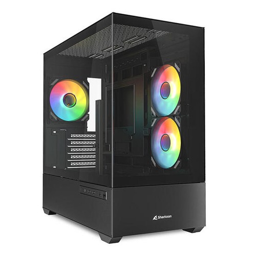 Sharkoon gehäuse mk6 rgb - pc,