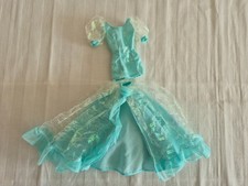 Barbie Dream Princess Kleid hellblau 1992 Mattel 2306 Vintage bespielt 90er