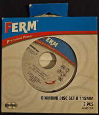 AGA 1024 3 Stk. Metall Diamant Trennscheibe Ø 115 mm für Winkelschleifer Univers