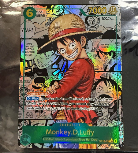 One piece card - one, game