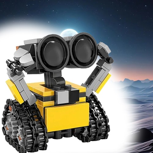 217pcs roboter bausteinen - roboter,