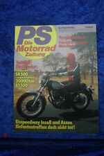 PS Motorrad Zeitung 4/78 Yamaha SR500 XT 500 Harley XLH 1000 50er KTM Puch