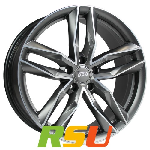 Mam rs3 matt palladium front - mam,