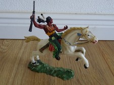 Elastolin 7 cm Figur Indianer