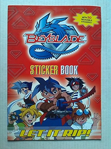 Beyblade sticker book - beyblade,