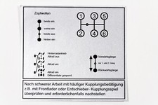 Unimog 421 AUFKLEBER kleines