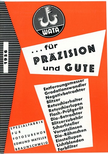 Wata broschüre katalog - wata,
