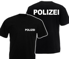 POLIZEI SECURITY T-Shirt Sicherheitsdienst Ordner Police SWAT Sicherheit TOP PR