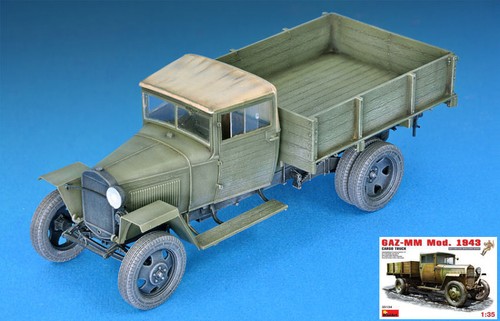 Gaz mod 1943 5t - gaz-mm, 1.5t