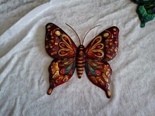 Wand-Deko/Schmetterling/braun/