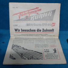 Katalog/Broschüre: Fleischmann Kurier. 1/1961.