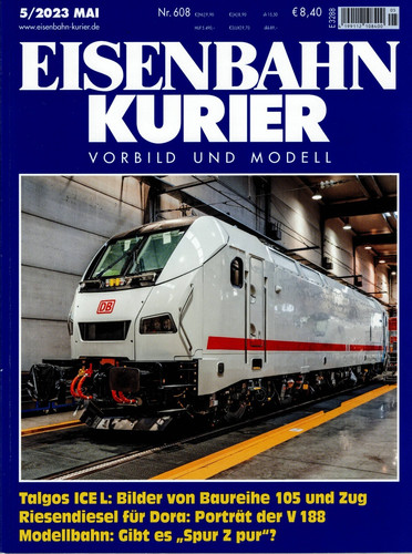 Eisenbahn kurier 2023 mai - eisenbahn,