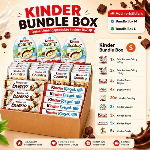 Kinder ferrero bundle - kinder, "s"