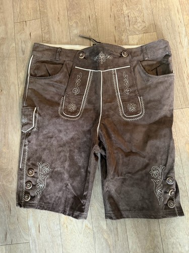 Herrenlederhose tracht kurz - herrenlederhose,