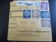 #408 Paketkarte aus LUCKA (Kr