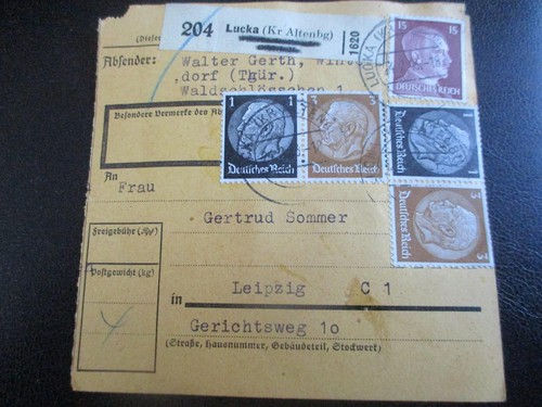 408 paketkarte aus - #408, lucka