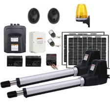  Torantrieb Drehtorantrieb Set  Tor bis 5,0 m und 400 kg mit Solar Anlage