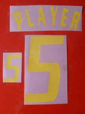 Flock Nummer number Trikot