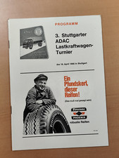 Ausschreibung 3. ADAC Lastkraftwagen Turnier 1966 Stuttgart Automobil 43