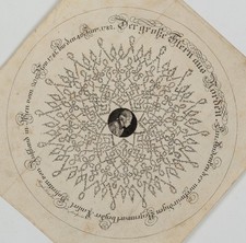 J. RIED (18.Jhd), Der große Stern aus Norden, Radierung Rokoko Historie