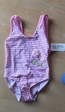 Kinderbadeanzug Rosa Gestreift