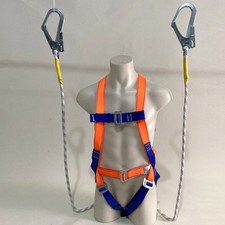 Profi Sicherheitsgurt Auffanggurt 450kg Kletterausrüstung Baumpflege inkl Seil