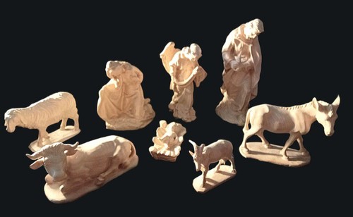 Teiliges krippenfiguren - 18-,