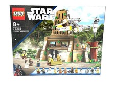 LEGO 75365 Star Wars Rebellenbasis auf Yavin Luke, Han, Leia, C-3PO, R2-D2, Garv