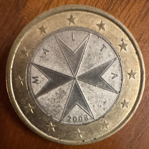 Malta euro metall münze - malta, bi-metall