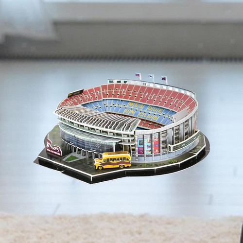 3D-Fußballstadion-Puzzle