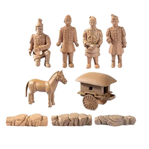 Armeefiguren terrakotta - armeefiguren,
