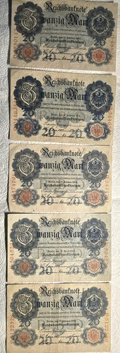Banknoten lot deutsches - banknoten,