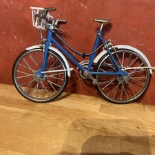 Deko Fahrrad Metall Bike Rad Modell ca. 20 cm lang, blau
