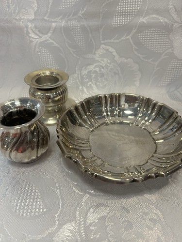 Silber schale vase - silber,