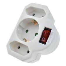 3fach Steckdosenadapter