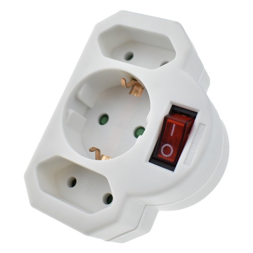 3fach steckdosenadapter - 3fach,