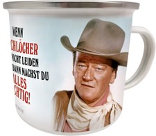 Emaille Becher 0,5 L - WENN