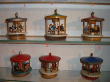 1x  altes Miniatur  Karusell