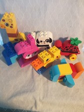 Lego  Duplo erste Tiere lustige Tiere oder Figuren mit großen Köpfen zur Auswahl