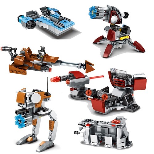 Moc kämpfer bausteine figur - x,