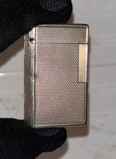 S.T. Dupont Ligne 1! Silber Feuerzeug - Serviced - Vintage