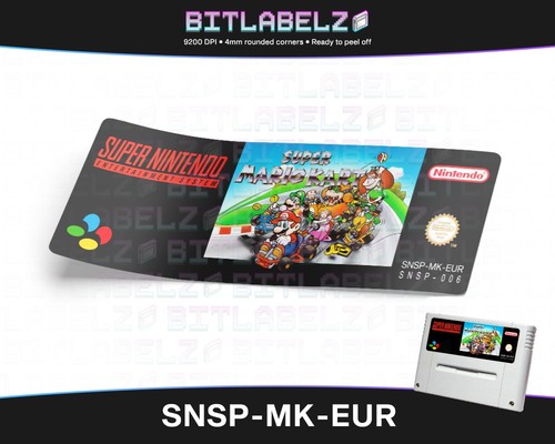 Super mario kart snsp eur - super,